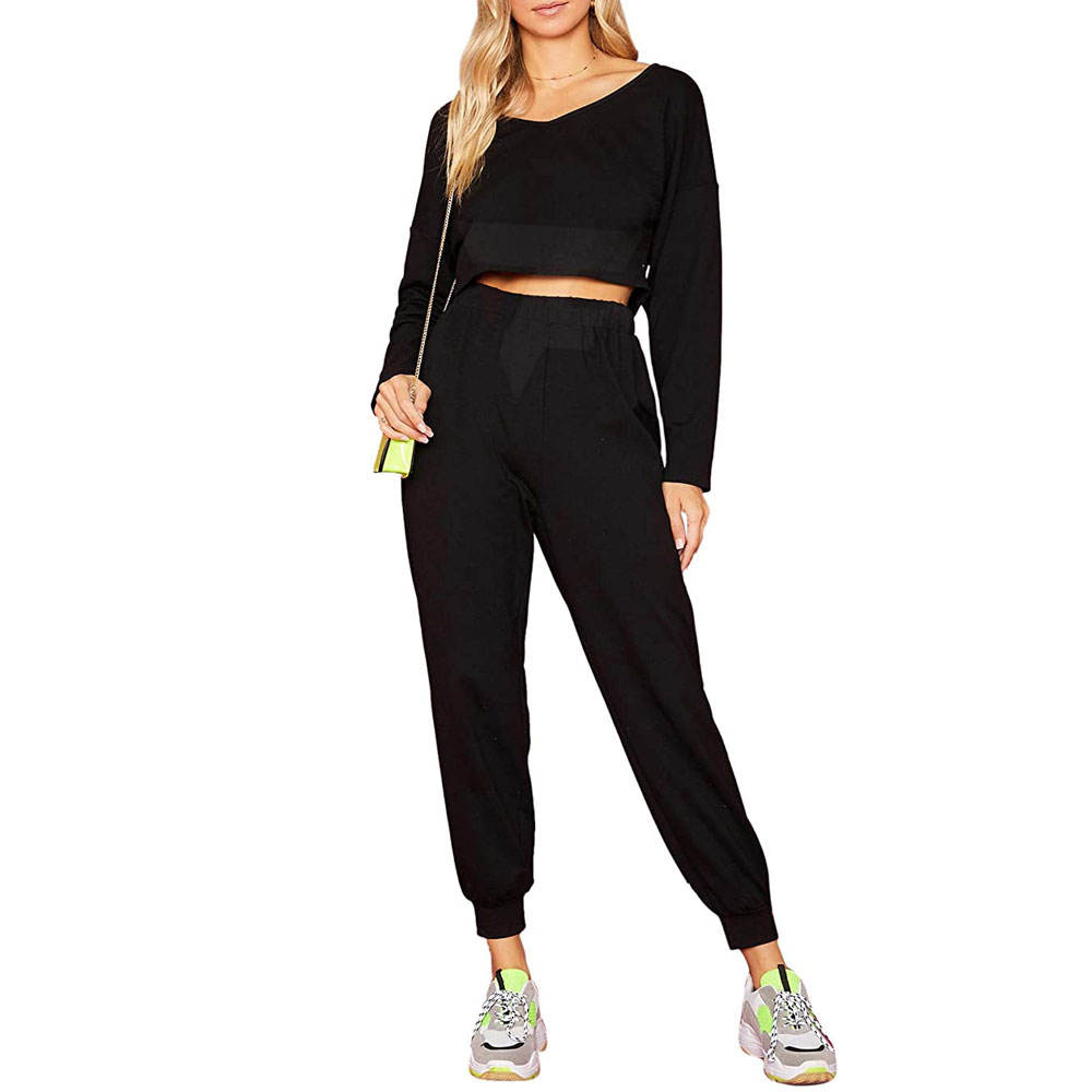2022 Cheap Price Casual Tracksuit Two Piece Jogging Suit Street Wear Women Winter Crop Top and Shorts Sets